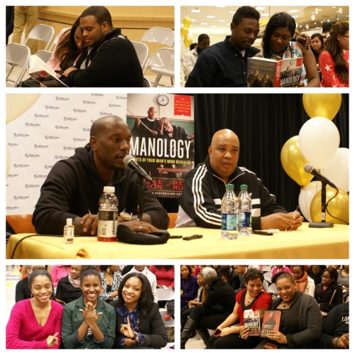 Rev Run & Tyrese Gibson Discuss Manology at Barnes & Nobles at Georgia Tech